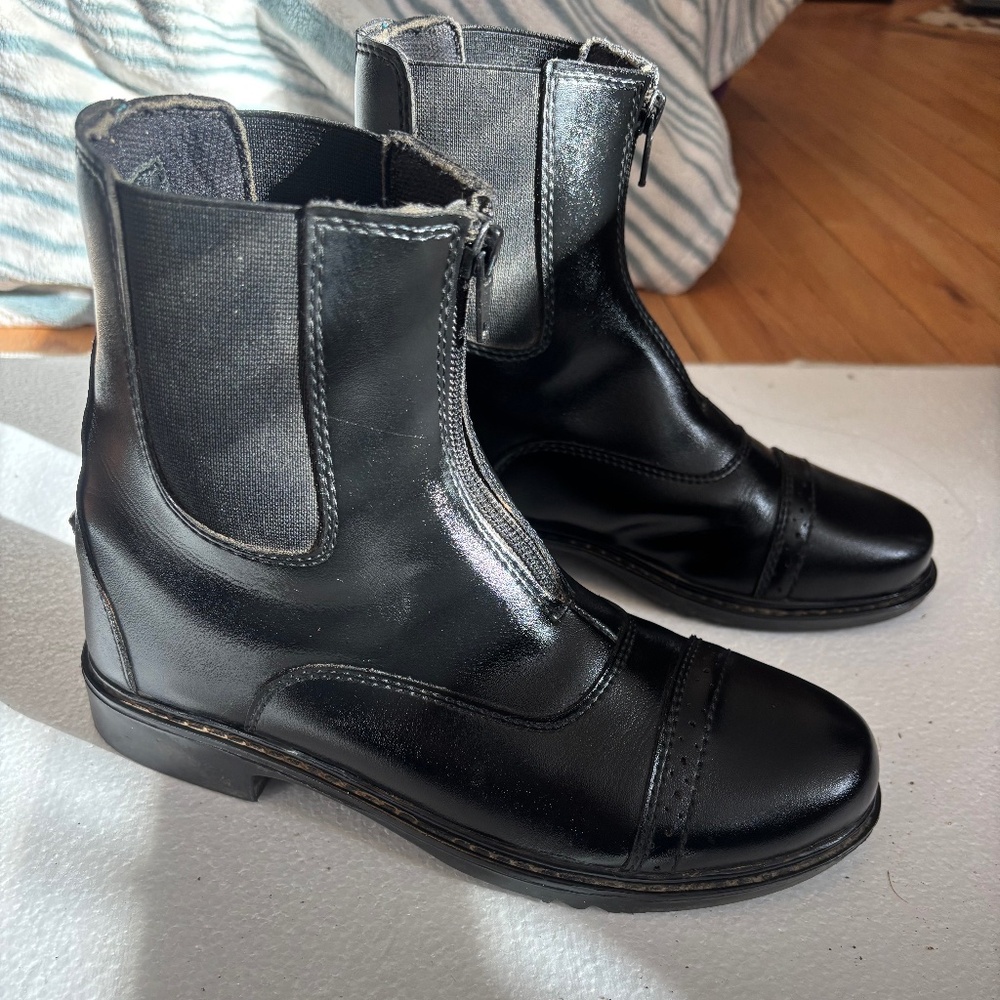 Tuffrider Women’s Leather Paddock Boots